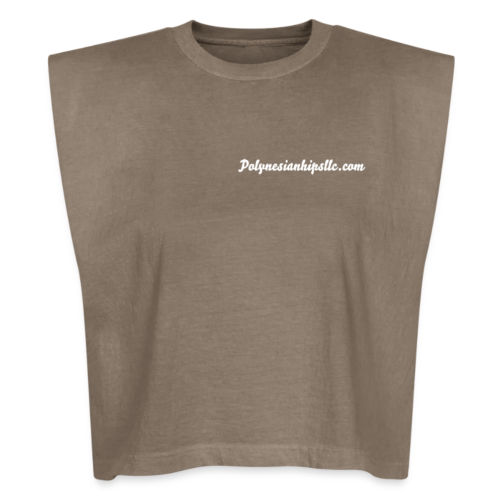 Muscle T - faded brown