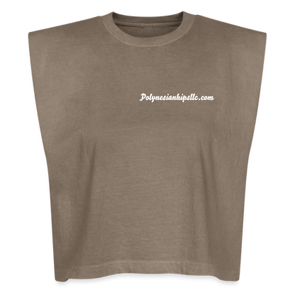 Muscle T - faded brown