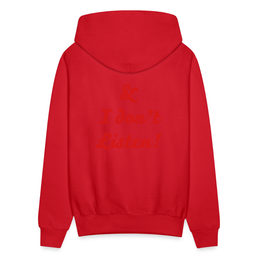 Men's Hoodie - red