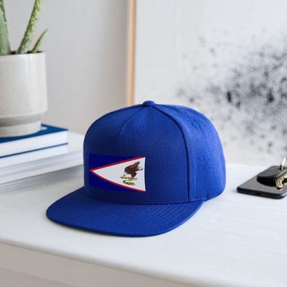 Snapback Baseball Cap - royal blue
