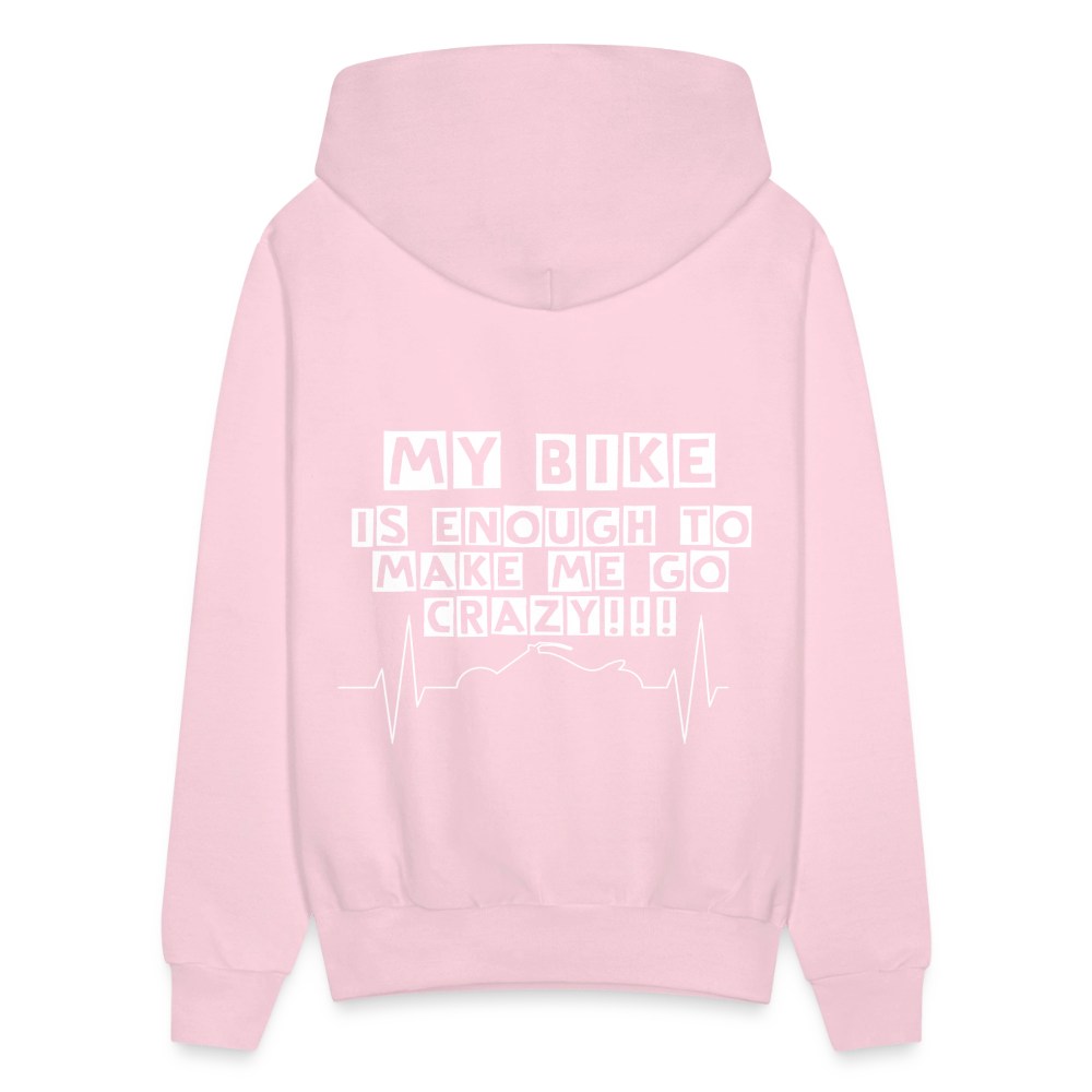 Men's Hoodie - pale pink