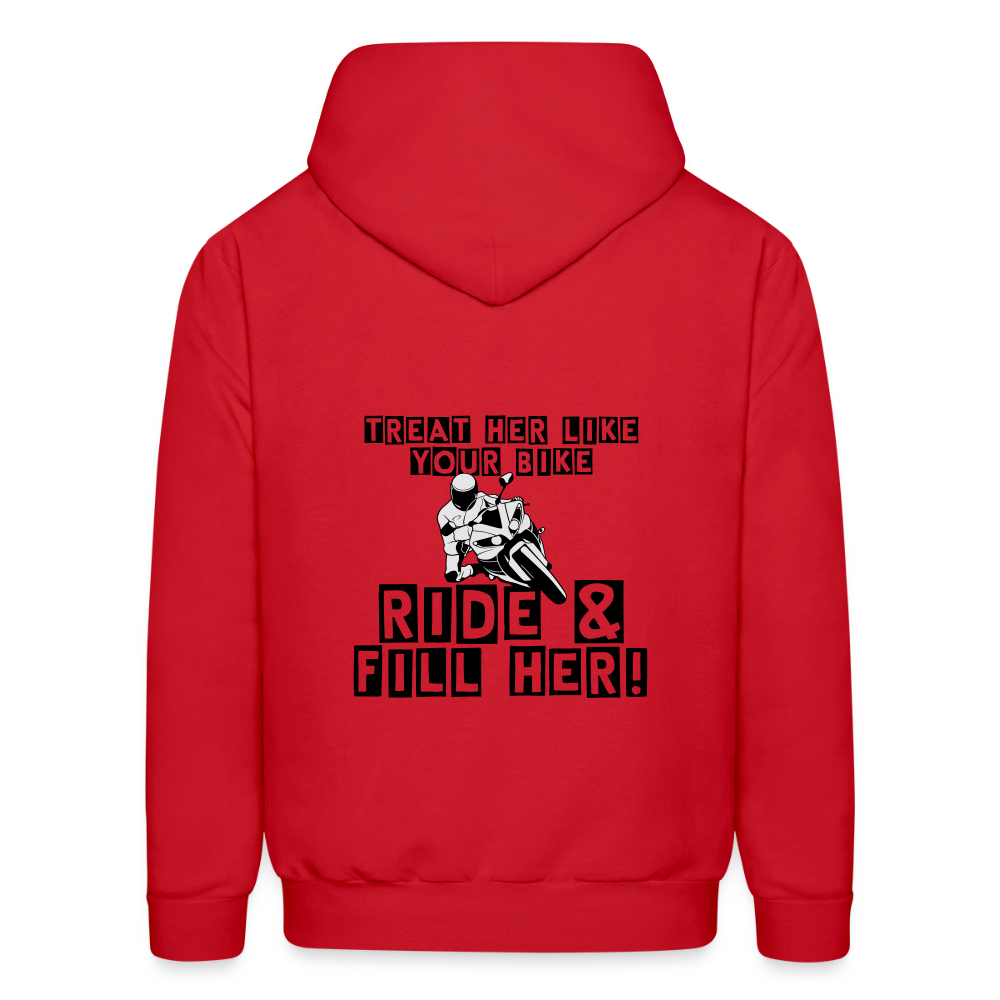 Men's Hoodie - red