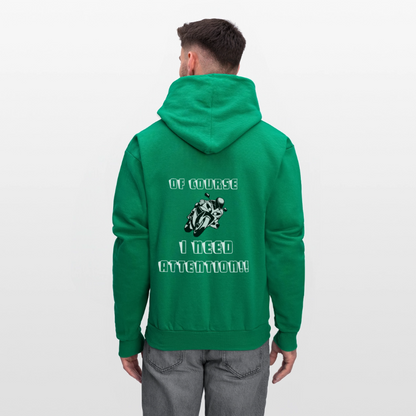 Men's Hoodie - kelly green