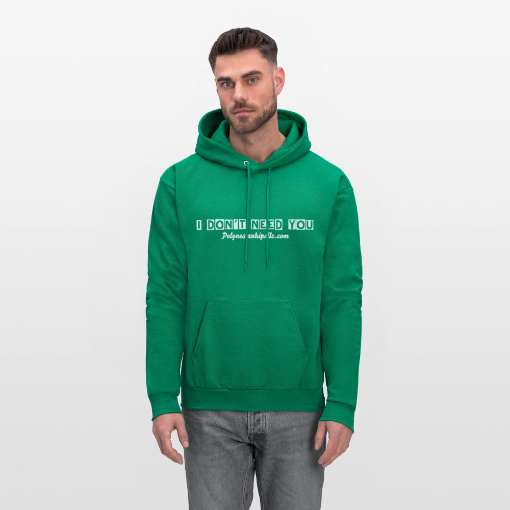 Men's Hoodie - kelly green
