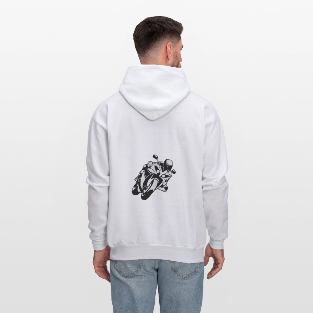 Men's Hoodie - white
