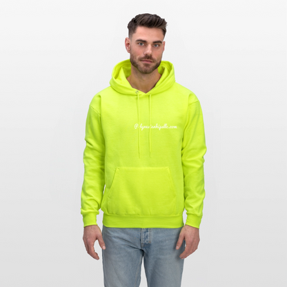 Men's Hoodie - safety green