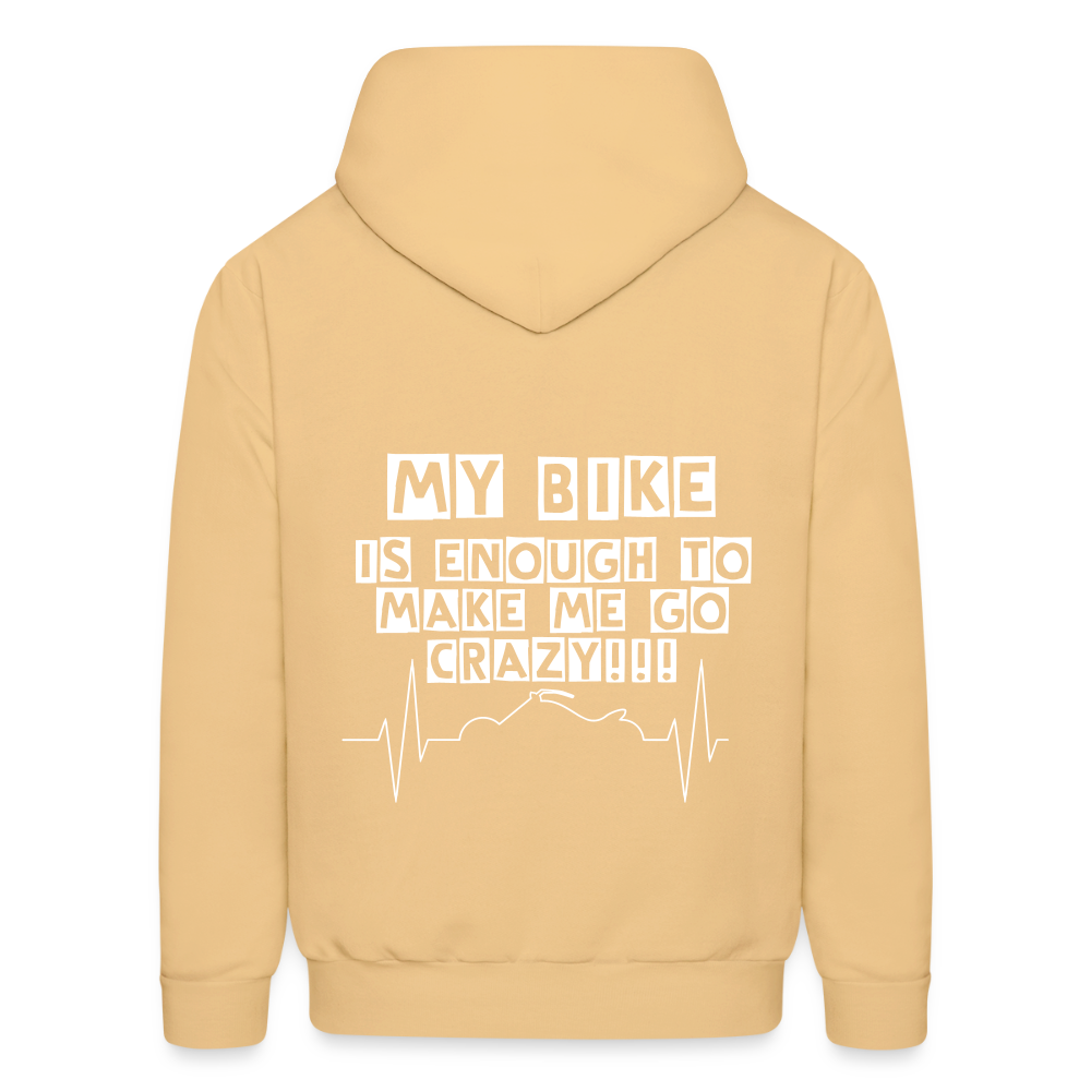 Men's Hoodie - light gold 