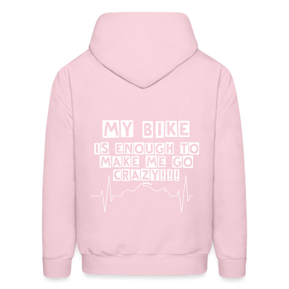 Men's Hoodie - pale pink