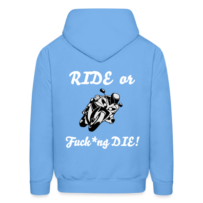 Men's Hoodie - carolina blue